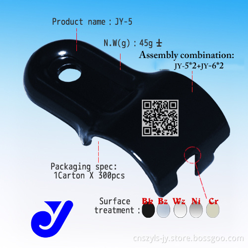 Jy-5|Metal Clamp for Lean Pipe Rack|Metal Joint
